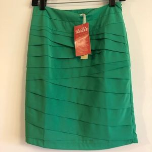 Kelly Green pencil skirt
